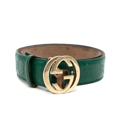 gucci belt green box